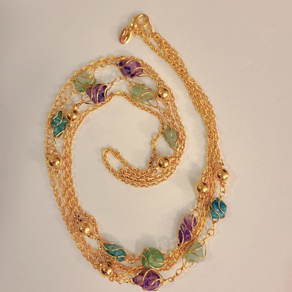 Necklace Gold tone By  Fi  Jewelery - Picture 5 of 6